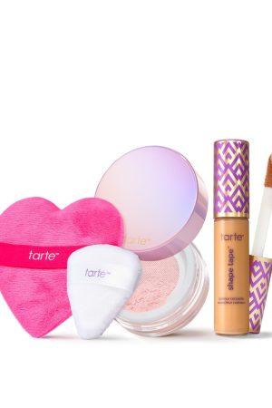Tarte shape & bake shape tape? & creaseless powder duo