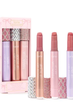 Tarte don't kiss & tell maracuja juicy lip trio