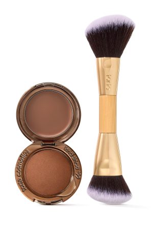 Tarte macaron sculpt & bronze duo + brush