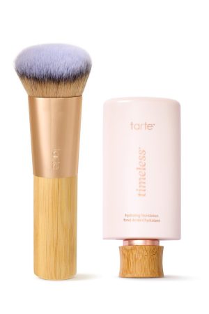 Tarte timeless hydrating foundation & brush duo