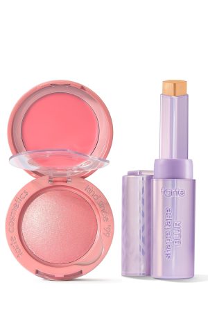Tarte shape tape? blur & blush - blurring concealer stick & macaron blush and glow duo