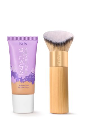 Tarte maracuja tinted moisturizer & angled complexion brush duo